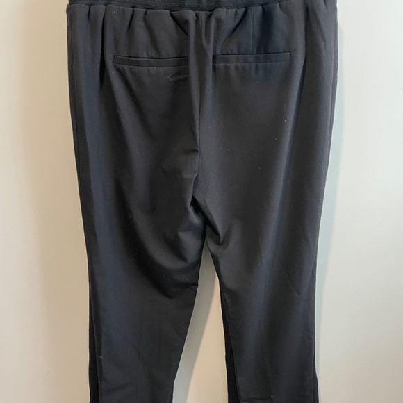 2 pairs mid rise Black pants Size 6 - Picture 2 of 6